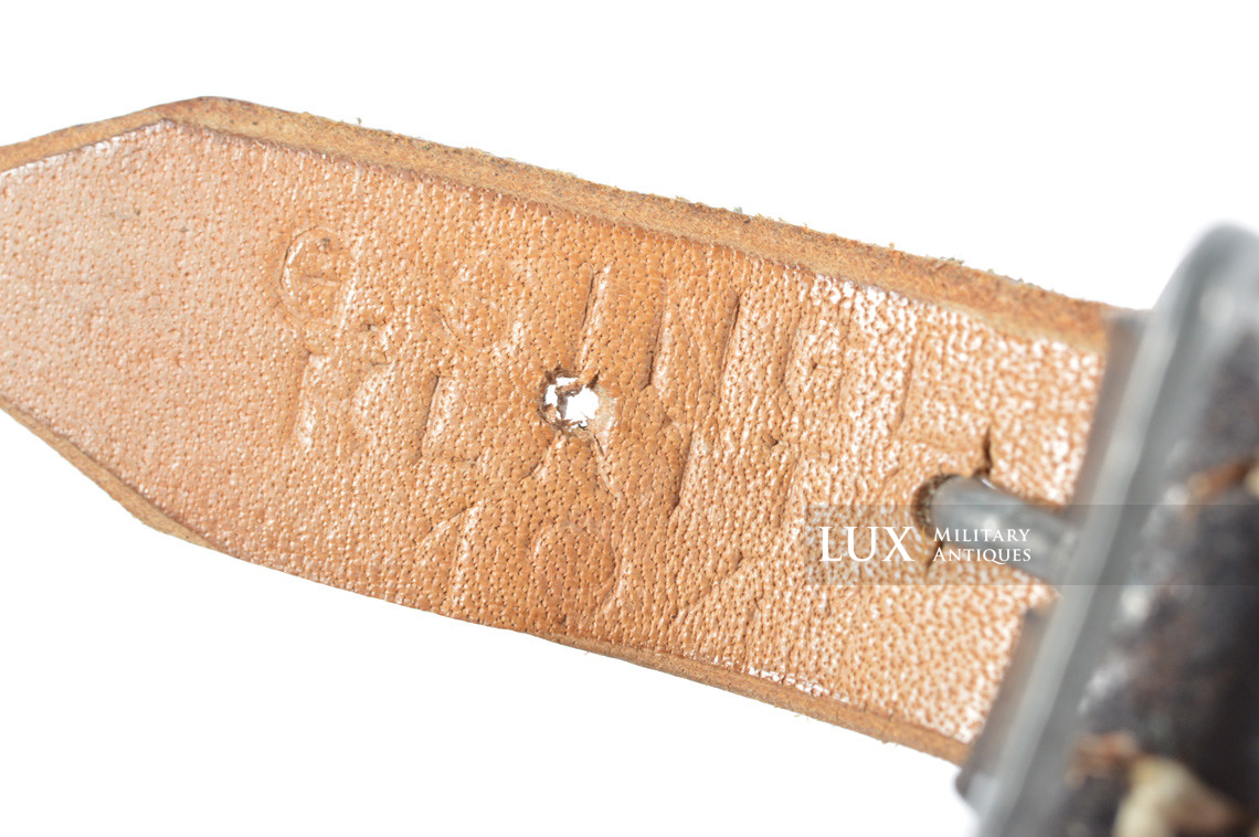 German helmet chinstrap, « G. SINGER KLATTAU 1941 » - photo 10