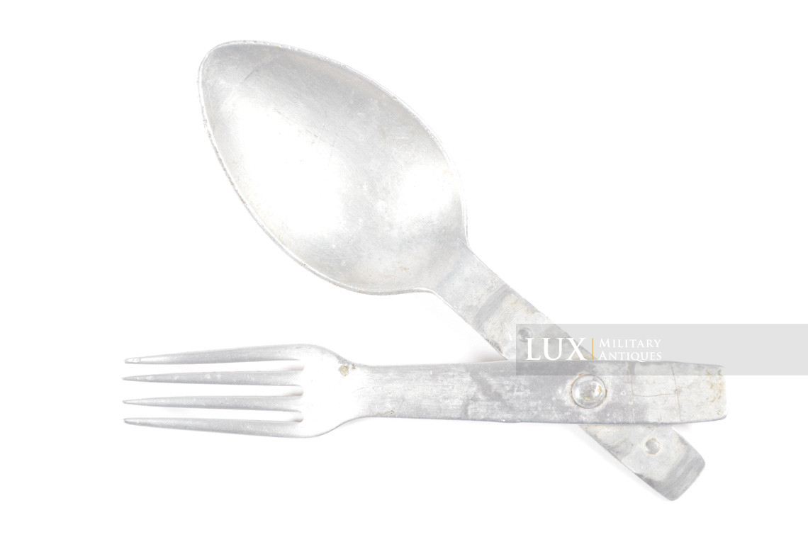 German field spoon/fork combo cutlery set, « LGK&F 40 » - photo 4