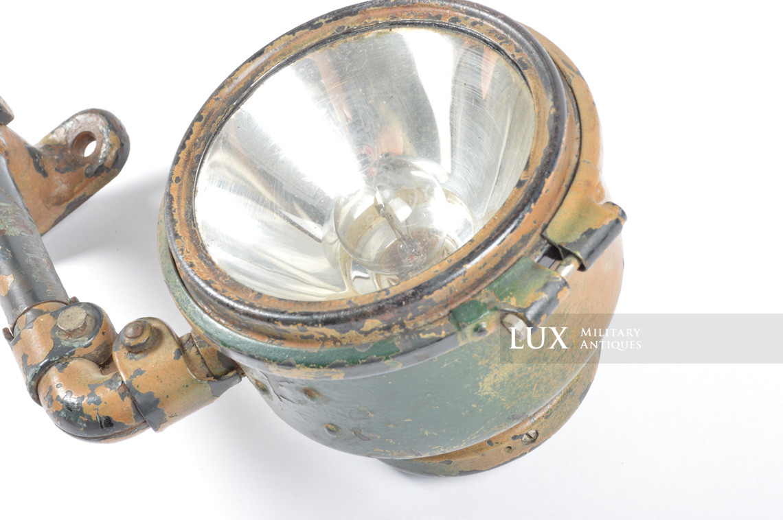 German vehicle headlight in two-tone spray camouflage - photo 11