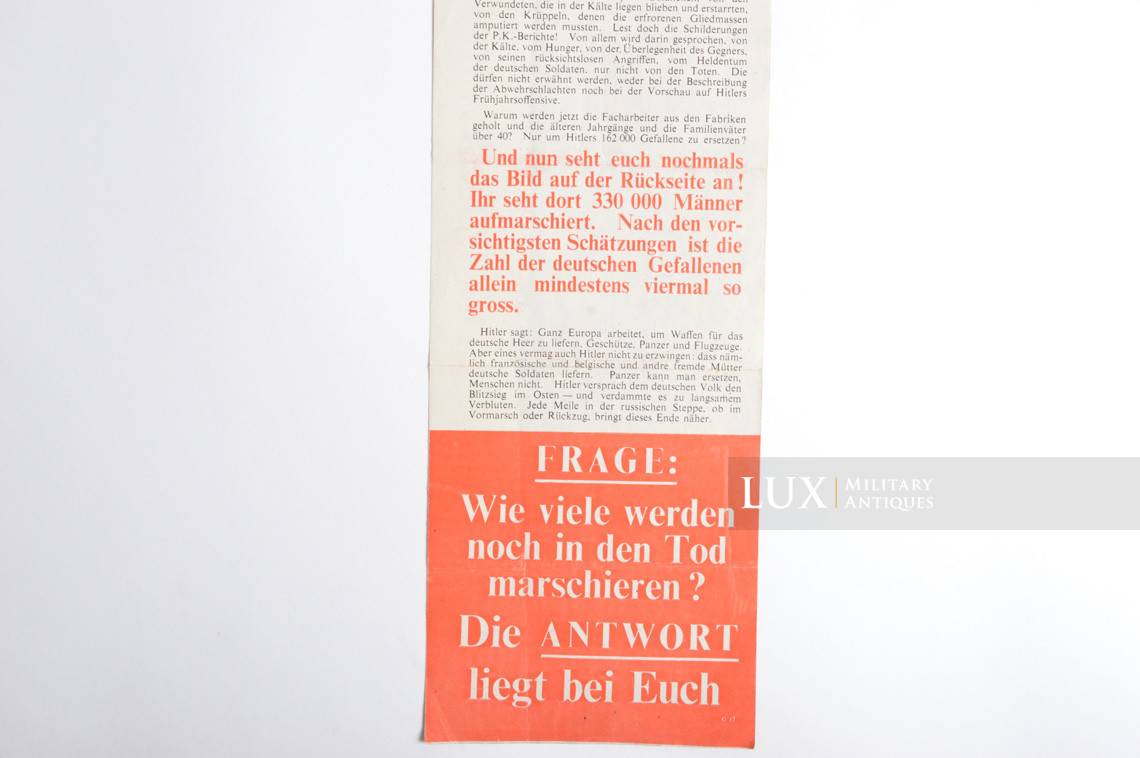 American propaganda tract - Lux Military Antiques - photo 15