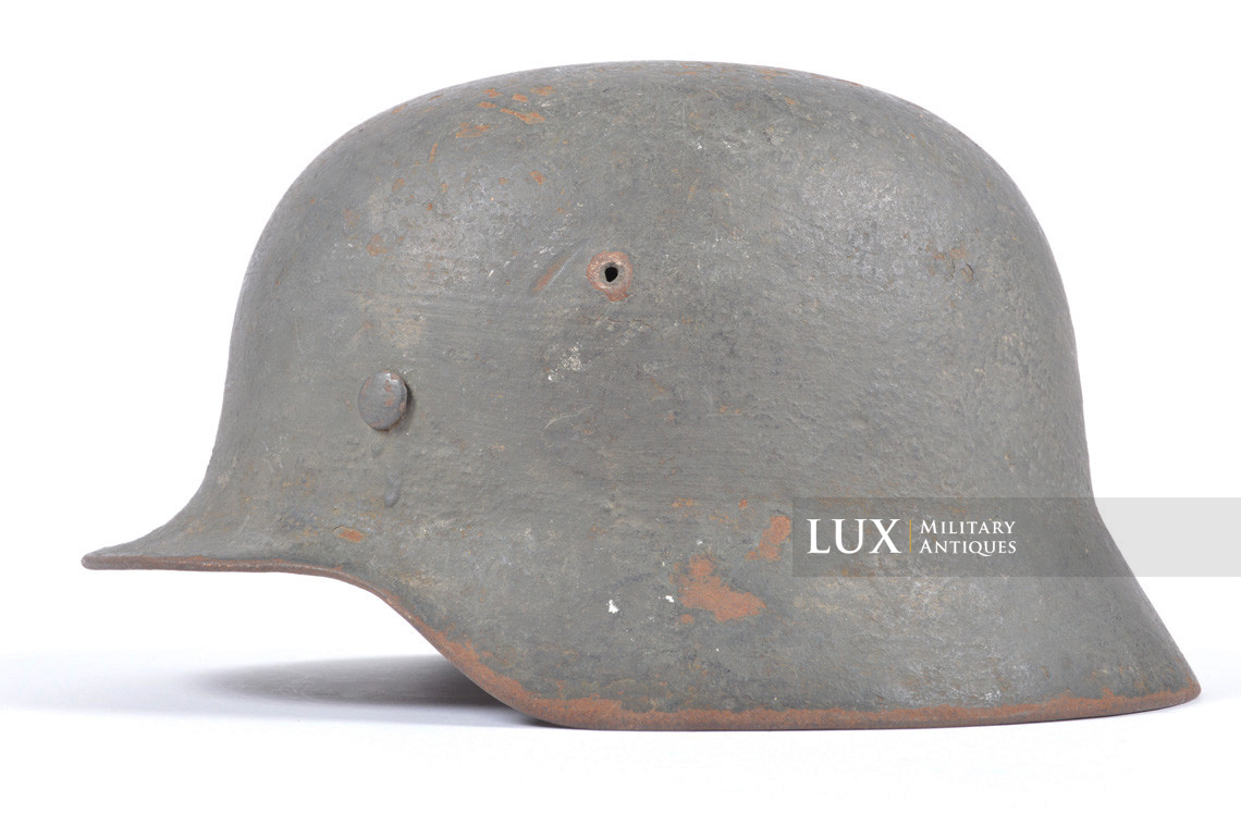 Casque allemand M35 Heer reconditionné bétonné - photo 4