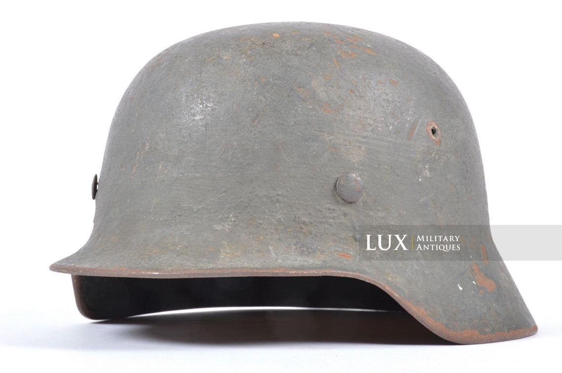 Casque allemand M35 Heer reconditionné bétonné - photo 8