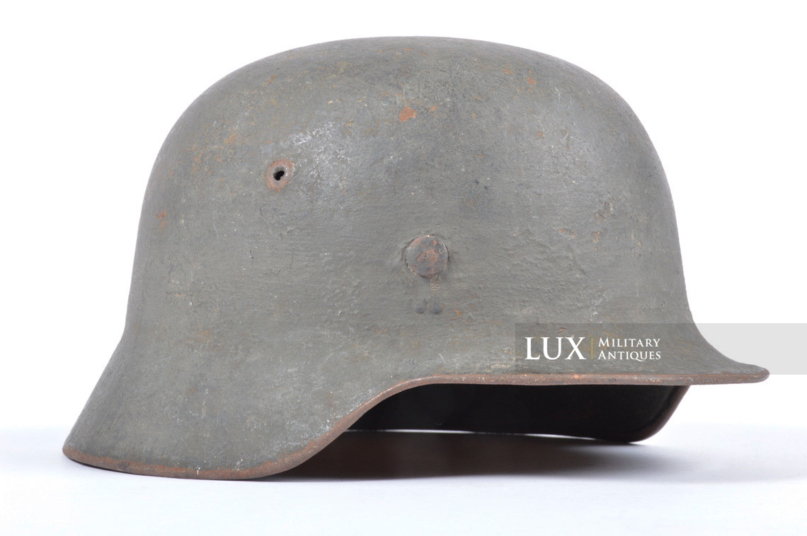 Casque allemand M35 Heer reconditionné bétonné - photo 10