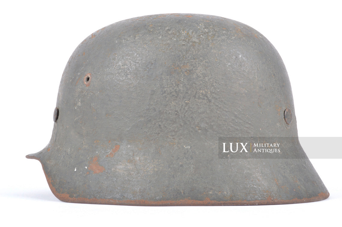 Casque allemand M35 Heer reconditionné bétonné - photo 14