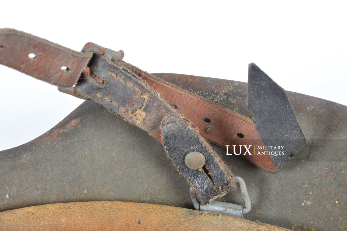 Casque allemand M42 Heer / Waffen-SS camouflé vert, « intouché » - photo 44