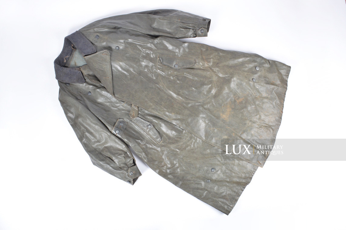 German Luftwaffe motorcyclist’s rubberized raincoat - photo 4