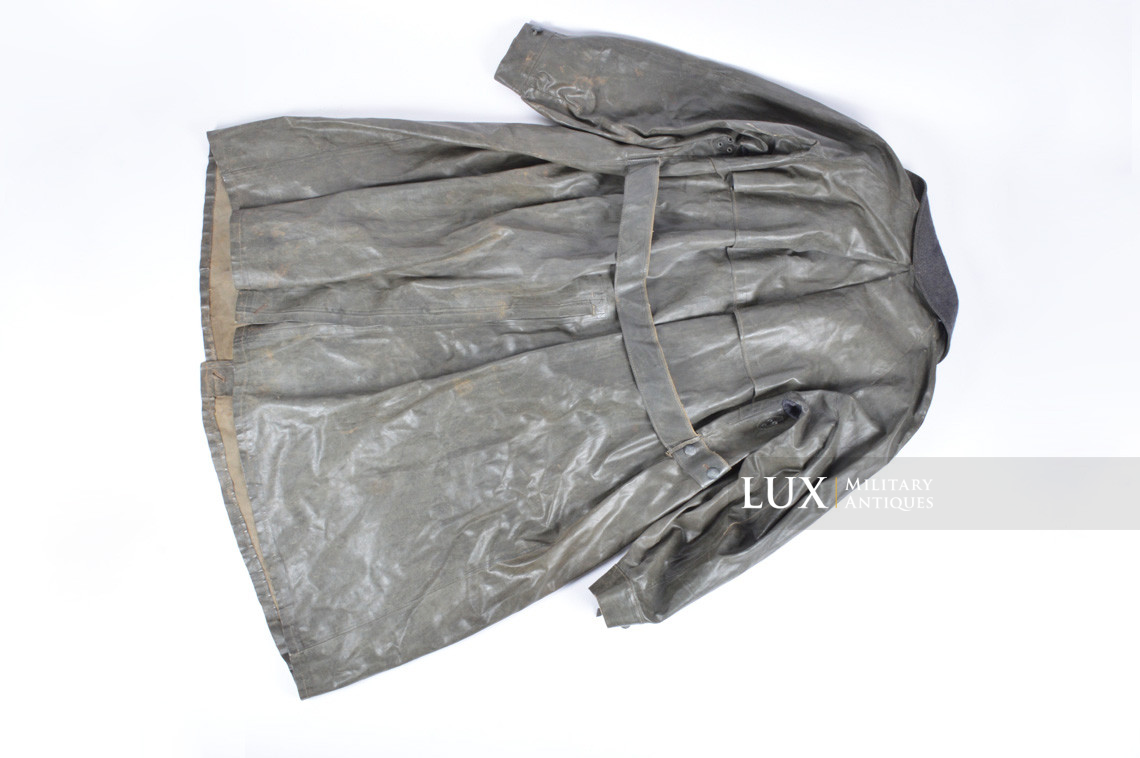 German Luftwaffe motorcyclist’s rubberized raincoat - photo 15