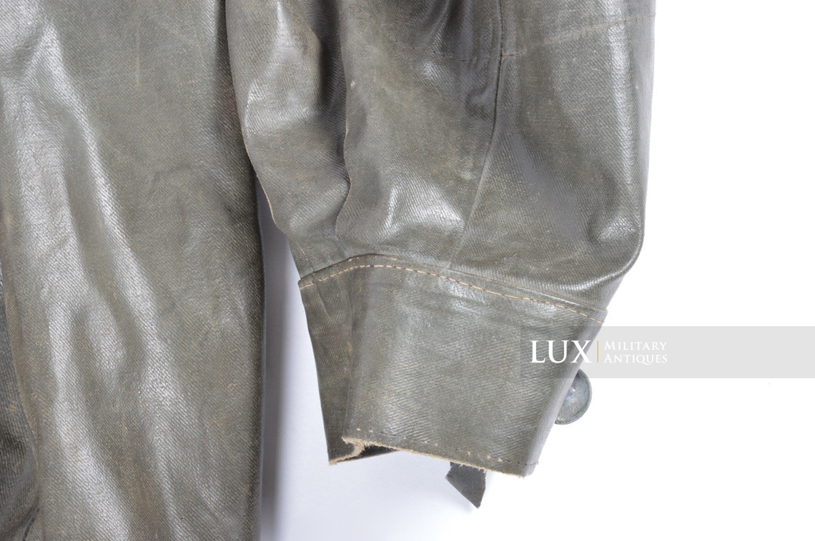 German Luftwaffe motorcyclist’s rubberized raincoat - photo 18