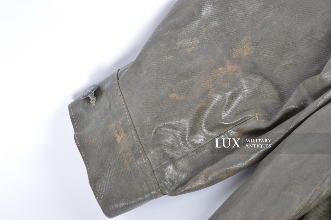 German Luftwaffe motorcyclist’s rubberized raincoat - photo 19