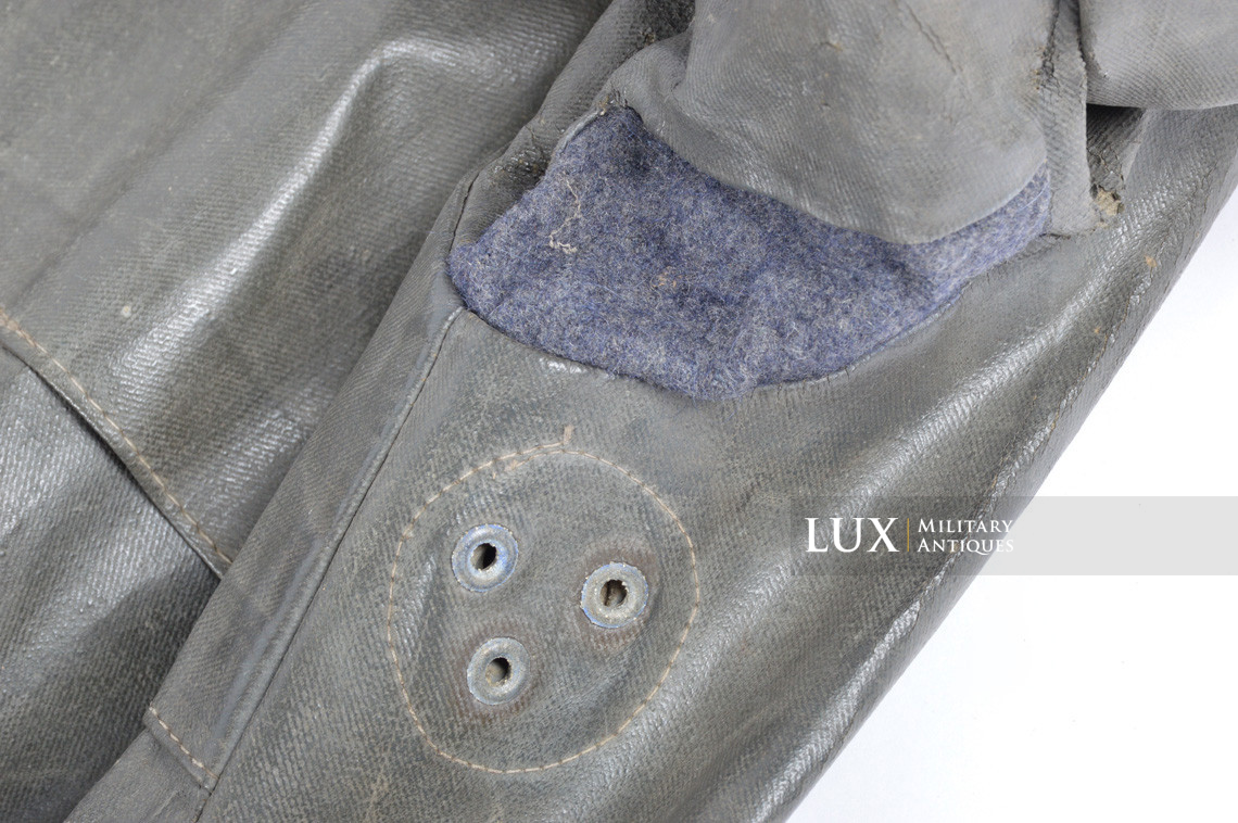 German Luftwaffe motorcyclist’s rubberized raincoat - photo 20