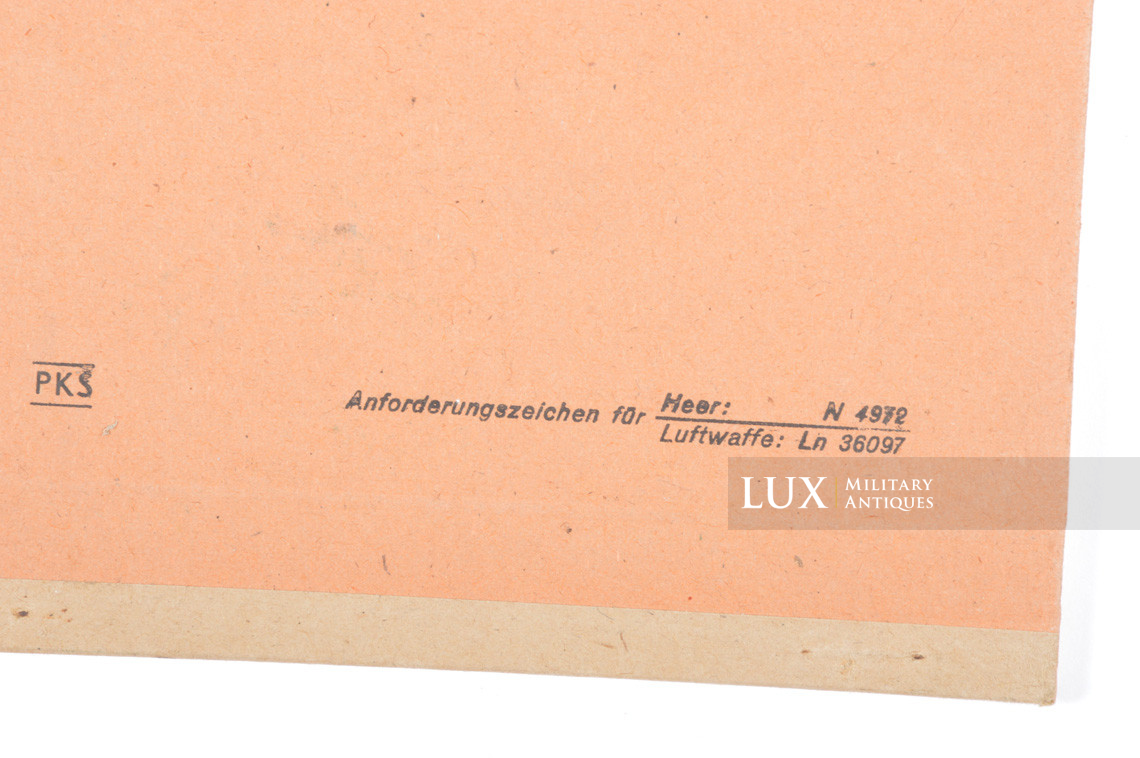 German tracing paper block, « Heer - Luftwaffe » - photo 8