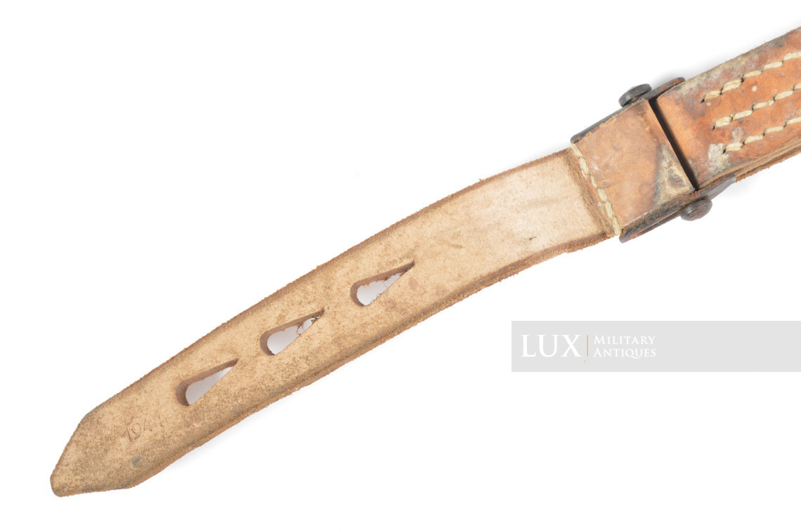 Late-war German k98 rifle sling, « bla 1944 » - photo 10