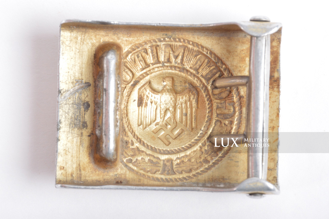 Kriegsmarine EM/NCO combat belt buckle, « R.S.&S. » - photo 14