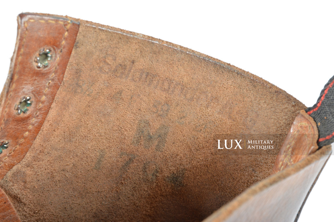 Early-war German low ankle combat boots, « SALAMANDER A.G. » - photo 12