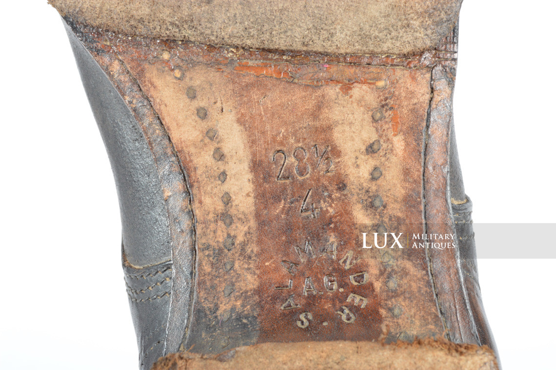Early-war German low ankle combat boots, « SALAMANDER A.G. » - photo 23