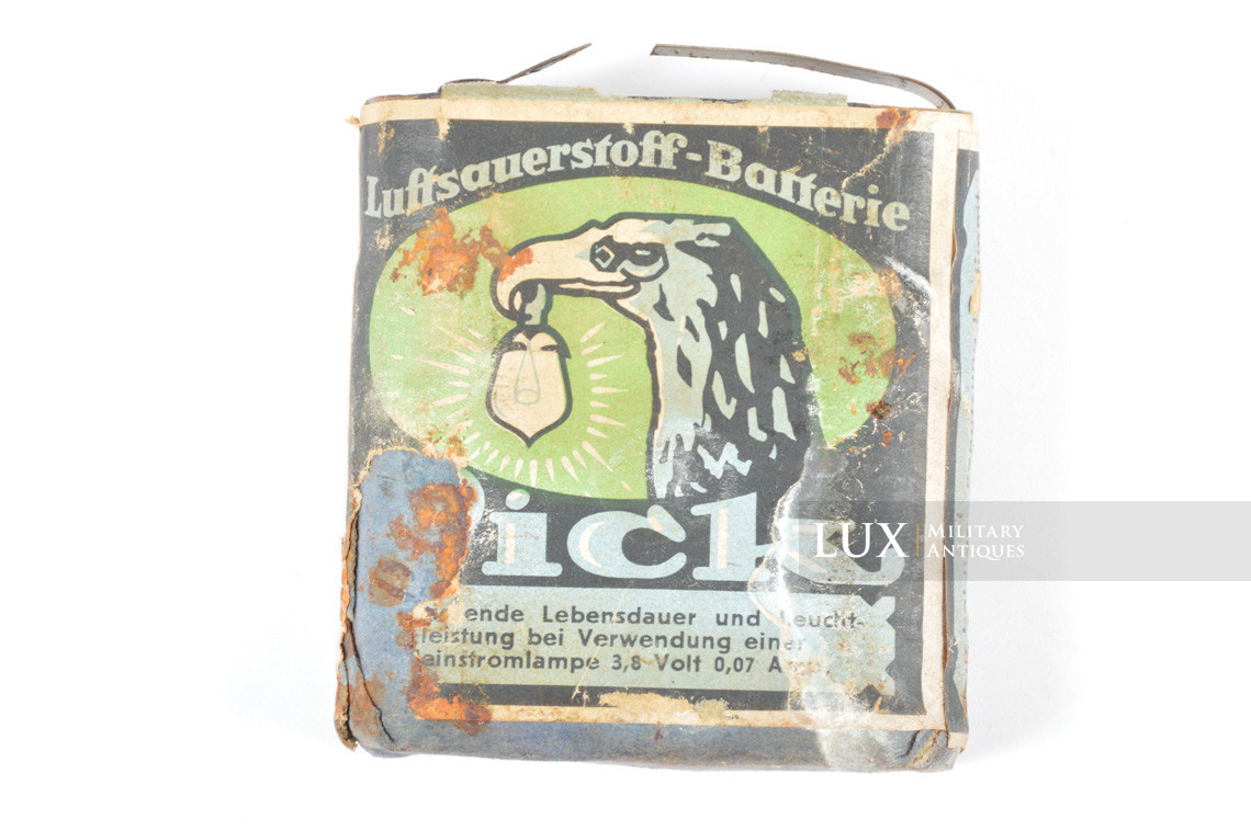 German issue flashlight battery, « 1944 » - photo 7