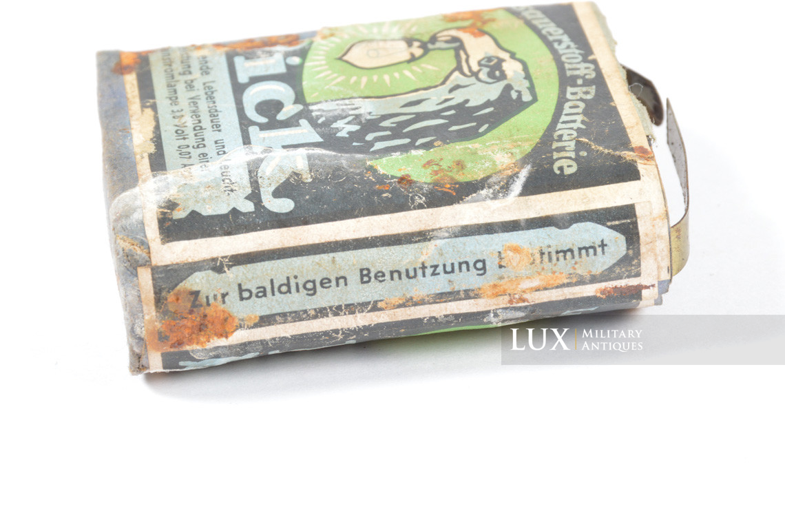 German issue flashlight battery, « 1944 » - photo 9