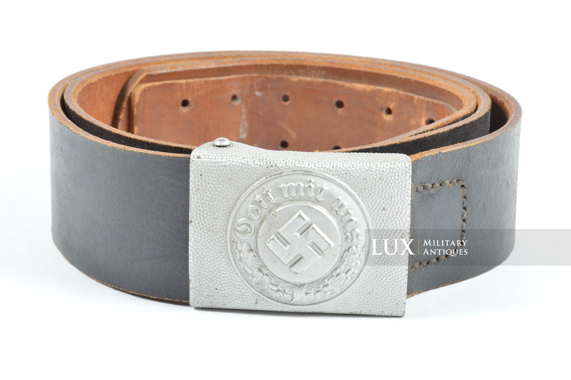 Late-war Police belt & belt buckle set, « RBNr - PO » - photo 4