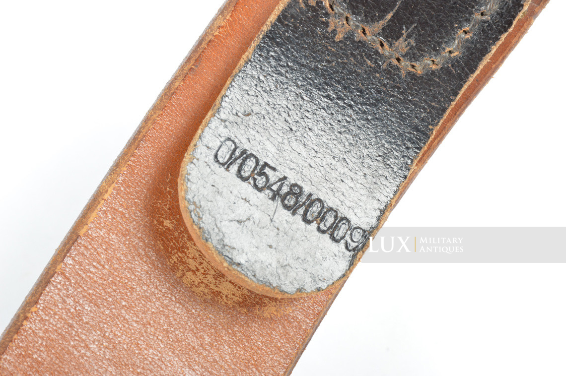 Late-war Police belt & belt buckle set, « RBNr - PO » - photo 14
