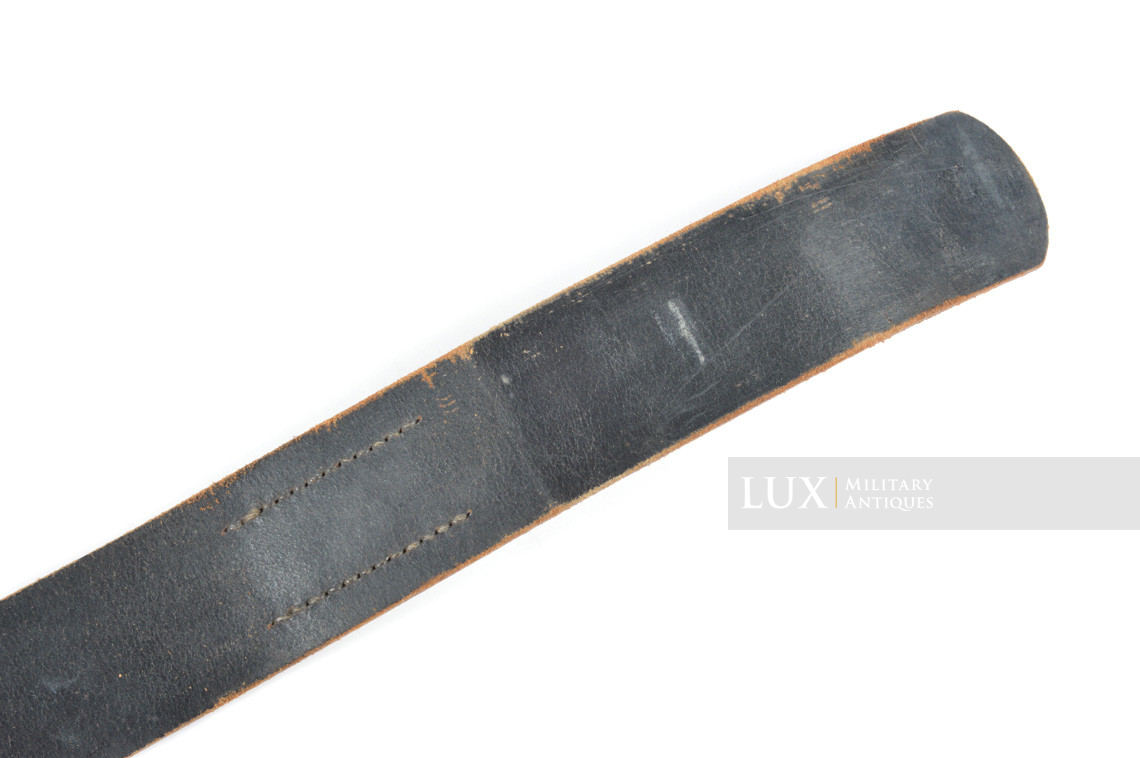 Late-war Police belt & belt buckle set, « RBNr - PO » - photo 15