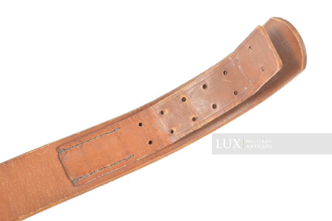 Late-war Police belt & belt buckle set, « RBNr - PO » - photo 20