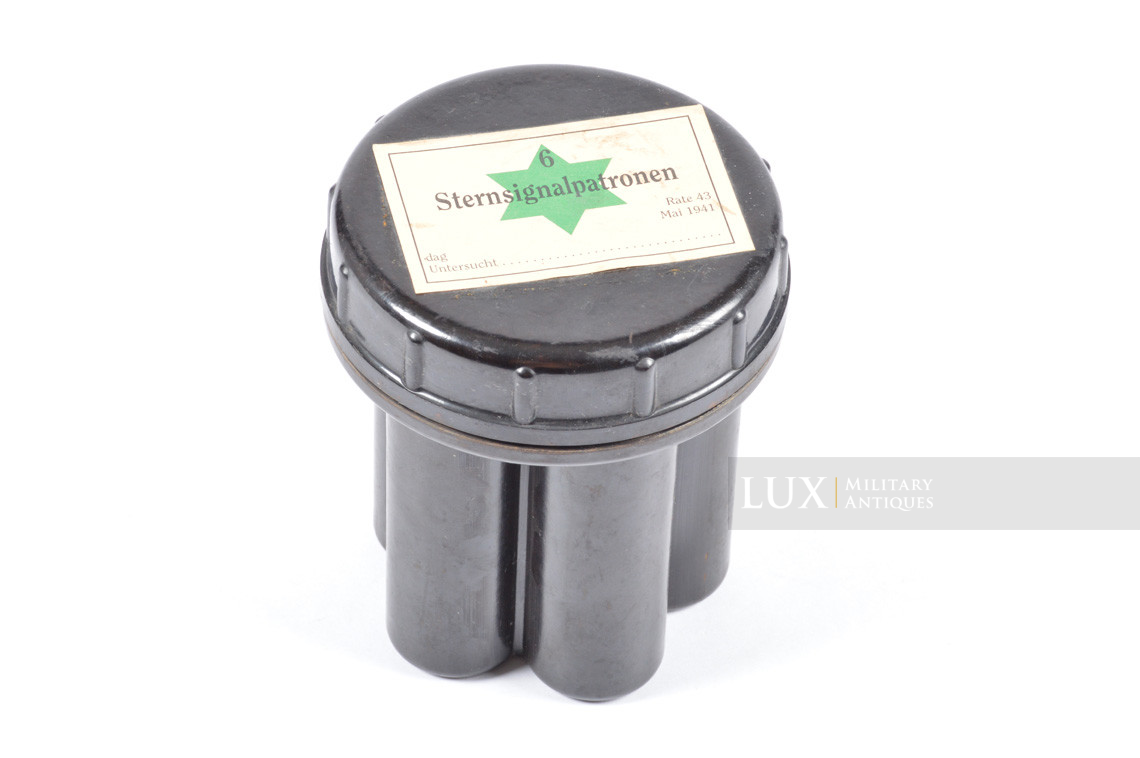 German six round signal flare container, « green » - photo 4