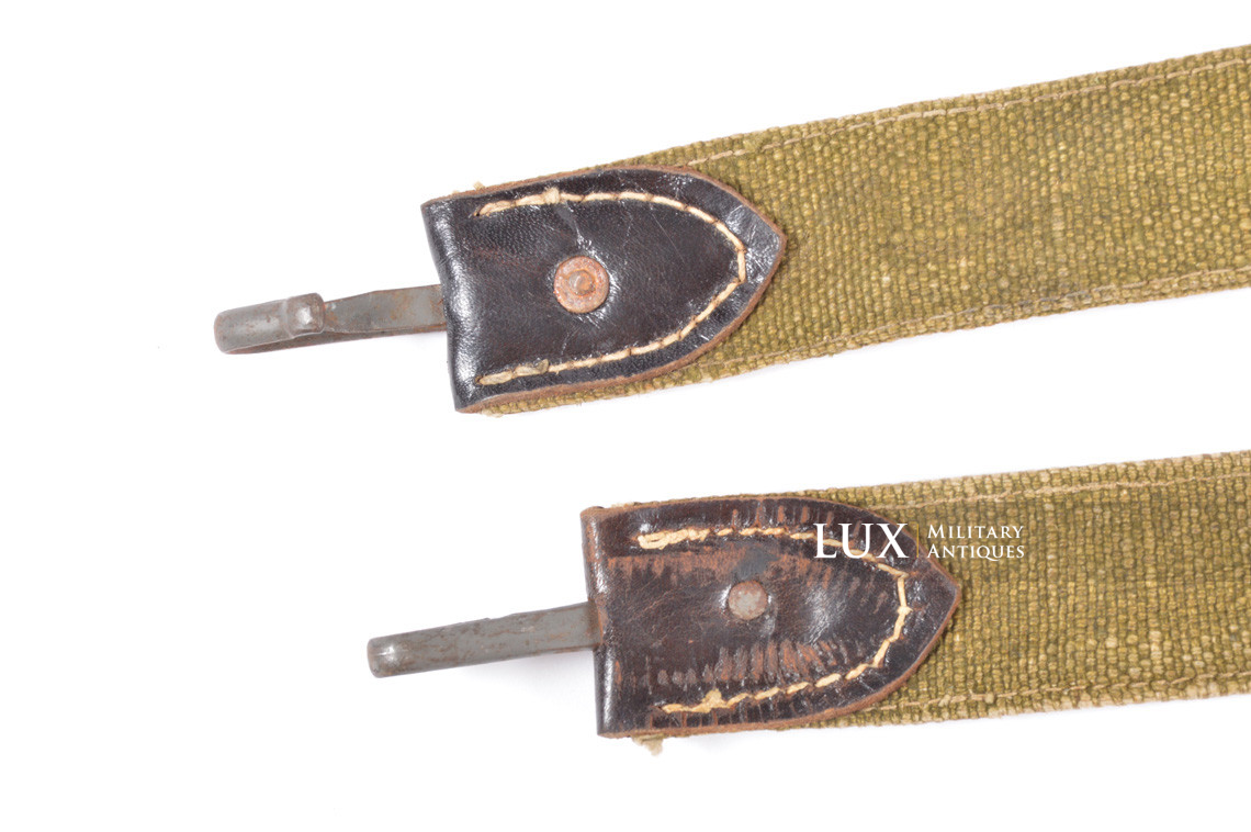 Late-war Heer / Waffen-SS breadbag carrying strap, « RBNr » - photo 12