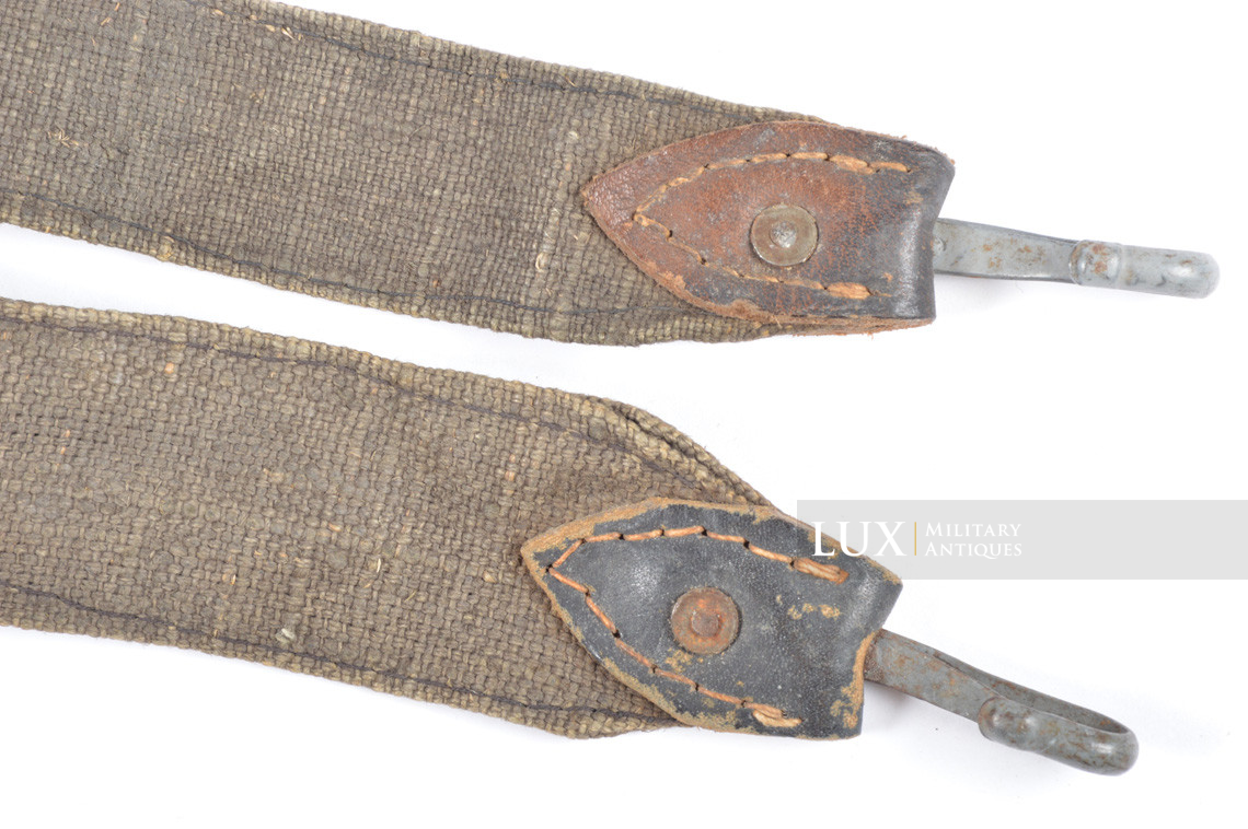 Late-war Heer / Waffen-SS breadbag carrying strap, « Ersatz » - photo 7