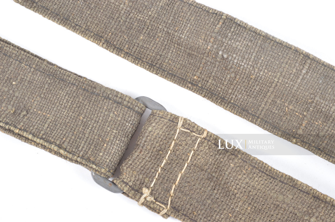 Late-war Heer / Waffen-SS breadbag carrying strap, « Ersatz » - photo 9