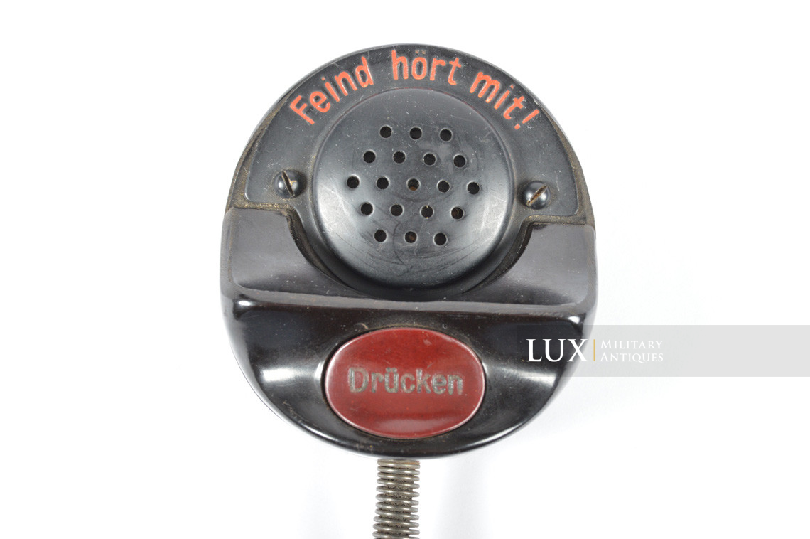 Microphone allemand pour radio de campagne - photo 7