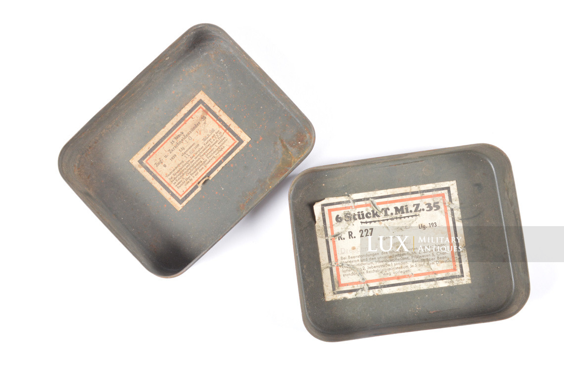 German anti-tank Tellermine fuse case, « Tellerminenzünder 35 » - photo 14