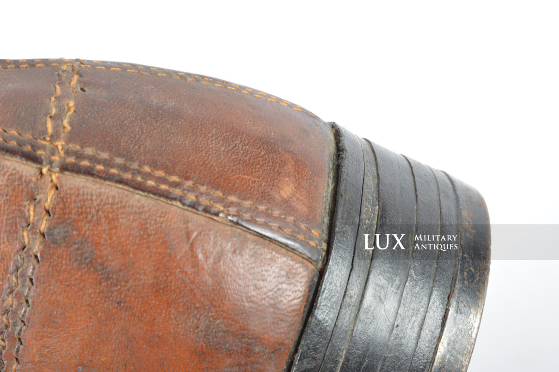 Unissued early-war German low ankle combat boots - photo 16