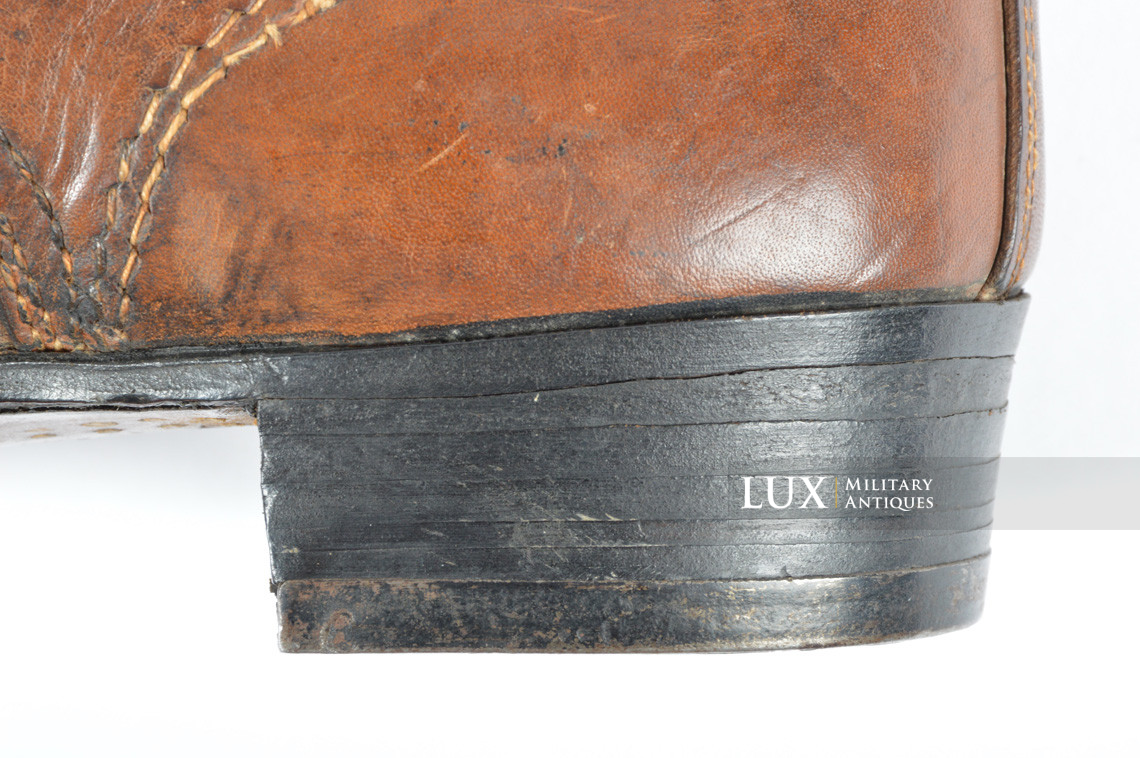 Unissued early-war German low ankle combat boots - photo 29
