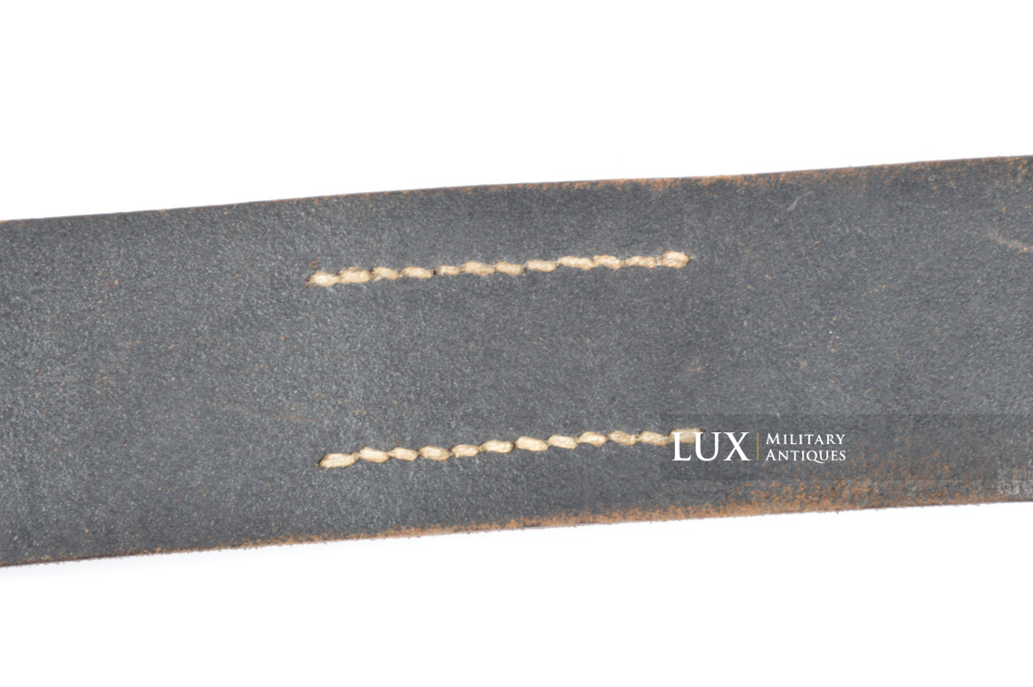 Cuir de ceinturon Heer/Waffen-SS milieu de guerre, « 1942 » - photo 13