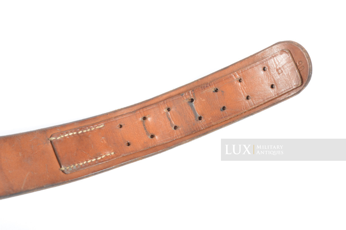 Cuir de ceinturon Heer/Waffen-SS milieu de guerre, « 1942 » - photo 14