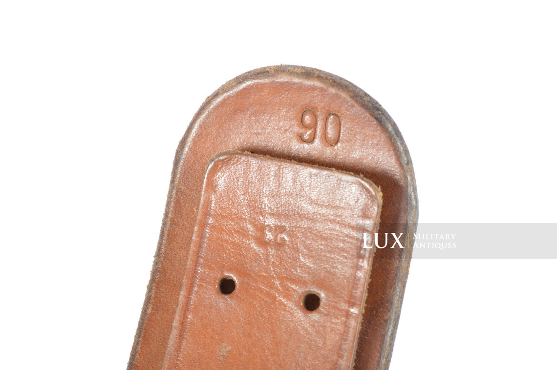 Cuir de ceinturon Heer/Waffen-SS milieu de guerre, « 1942 » - photo 16