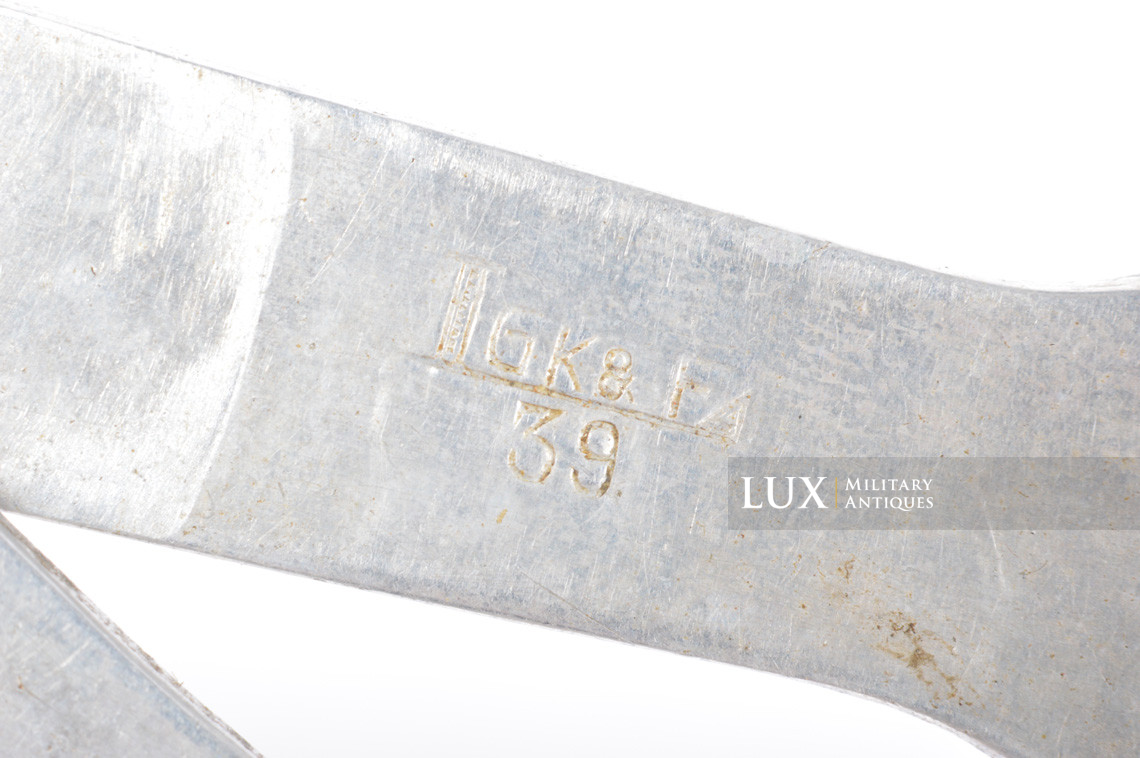 German field spoon/fork combo cutlery set, « LGK&F 39 » - photo 8