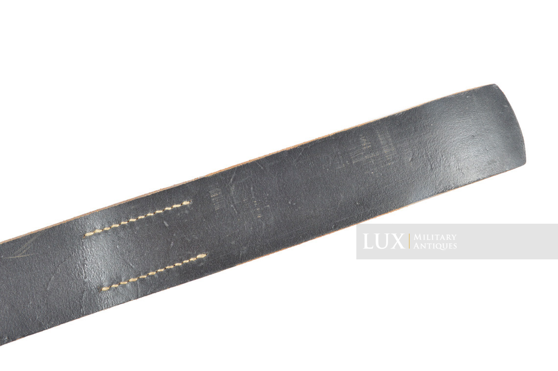 Unissued German mid-war combat service leather belt - photo 9