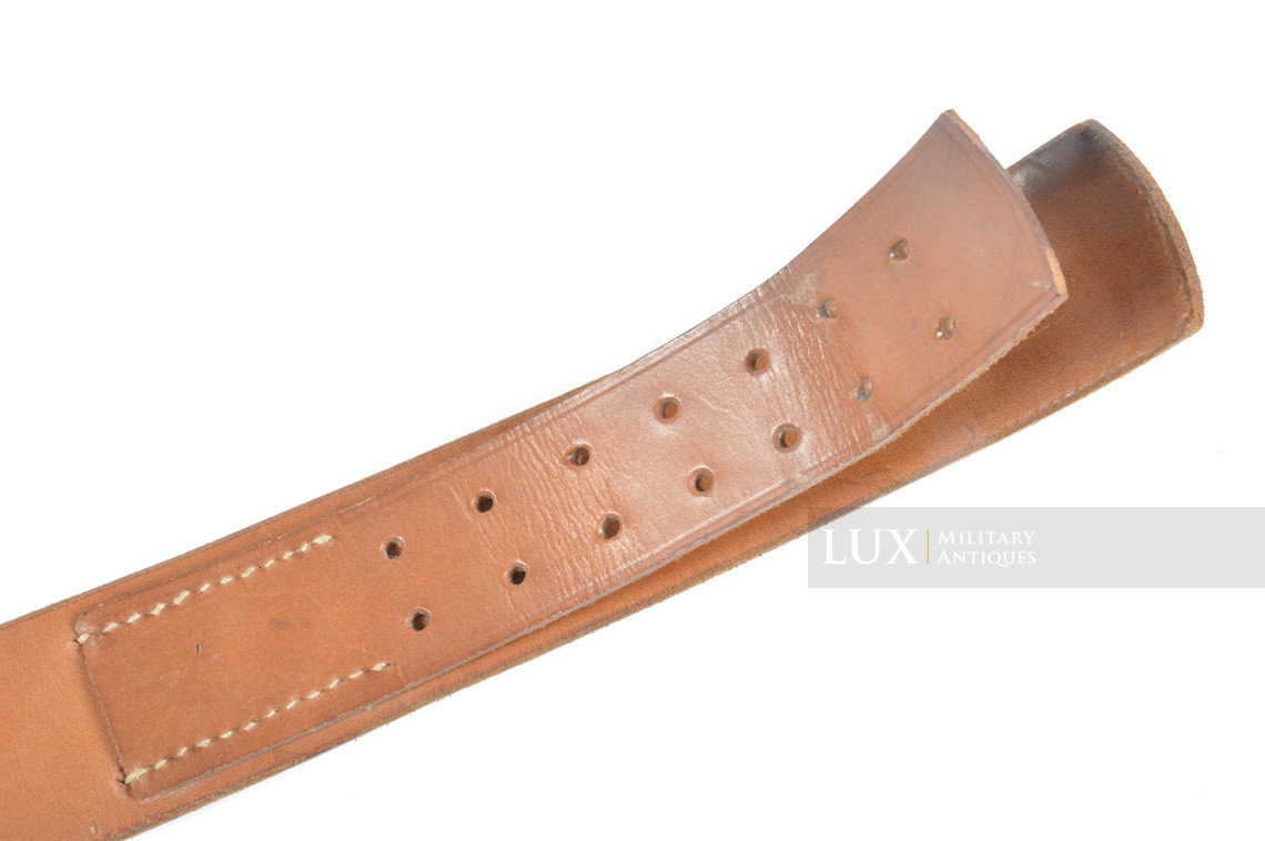 Unissued German mid-war combat service leather belt - photo 11