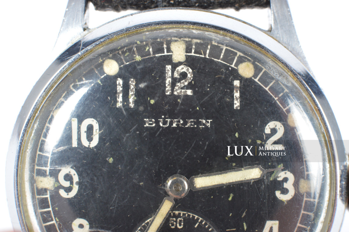 Montre réglementaire allemande de poignet, « BÜREN » - photo 9