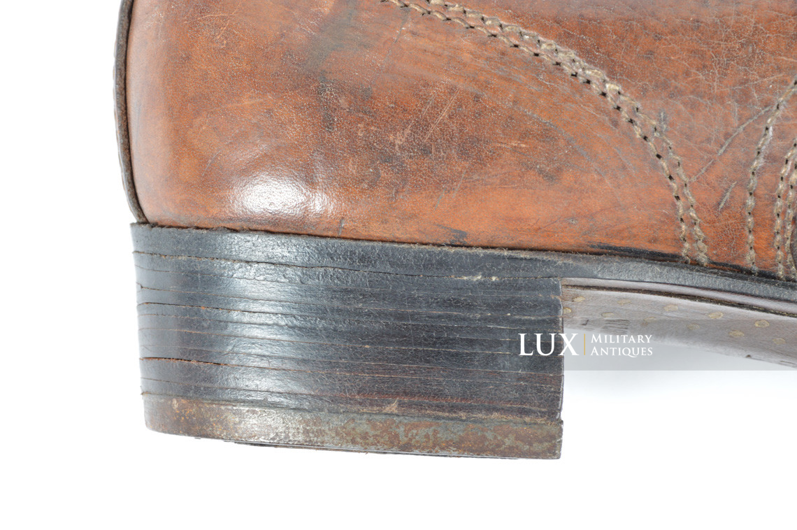 Unissued early-war German low ankle combat boots - photo 14