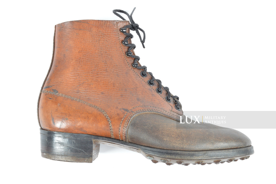 Unissued early-war German low ankle combat boots - photo 26