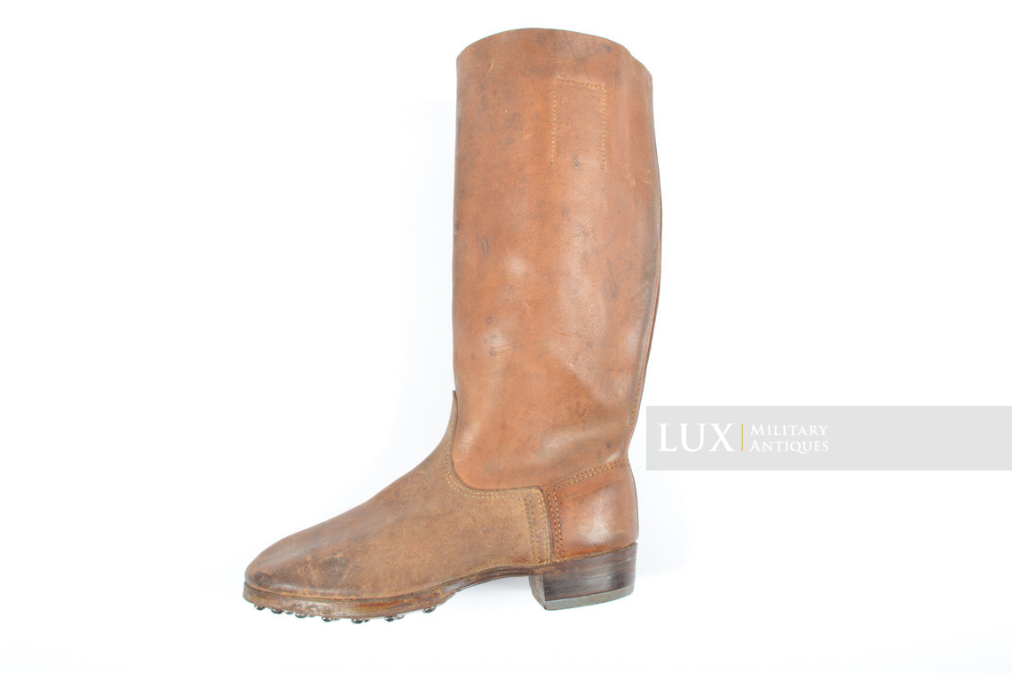 Unissued early-war German issue brown jackboots, « 1939 » - photo 8