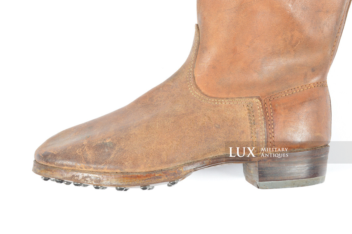 Unissued early-war German issue brown jackboots, « 1939 » - photo 10