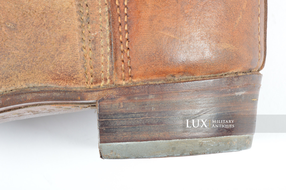 Unissued early-war German issue brown jackboots, « 1939 » - photo 11