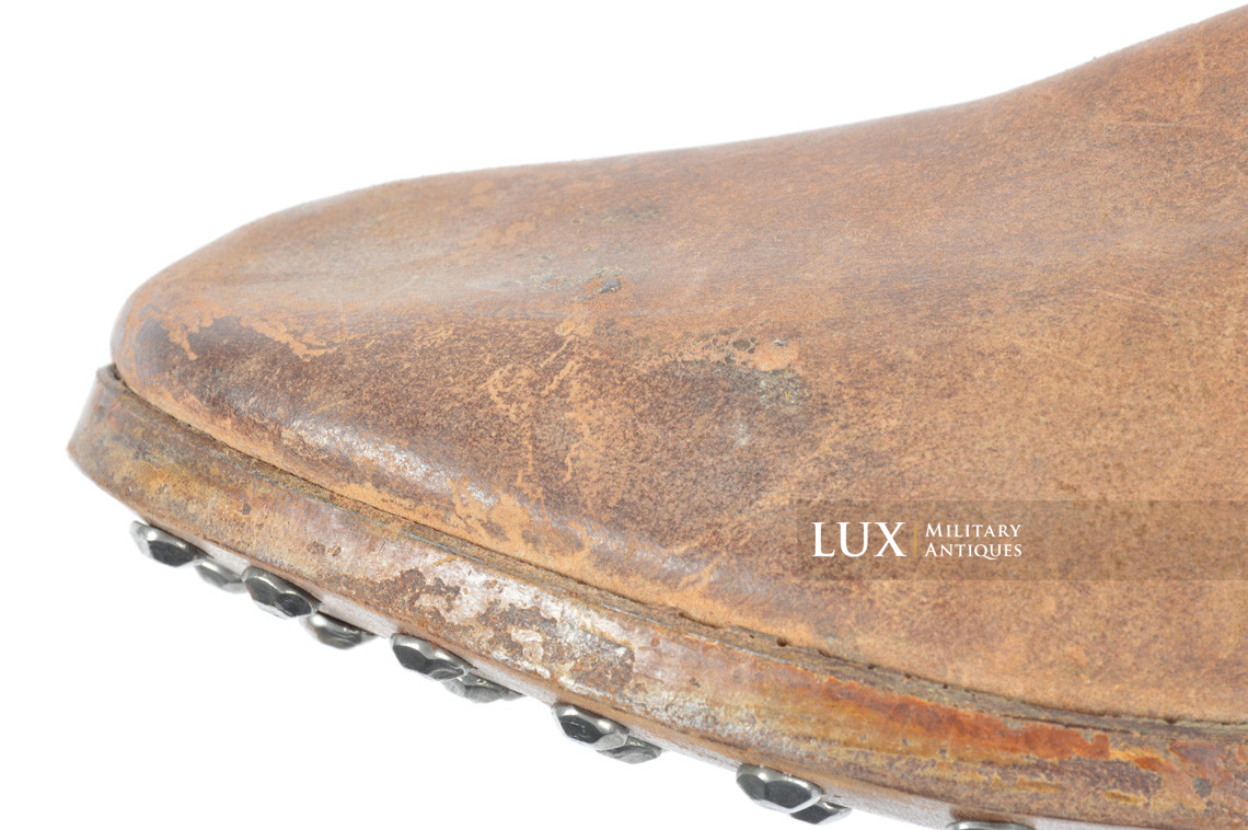 Unissued early-war German issue brown jackboots, « 1939 » - photo 13