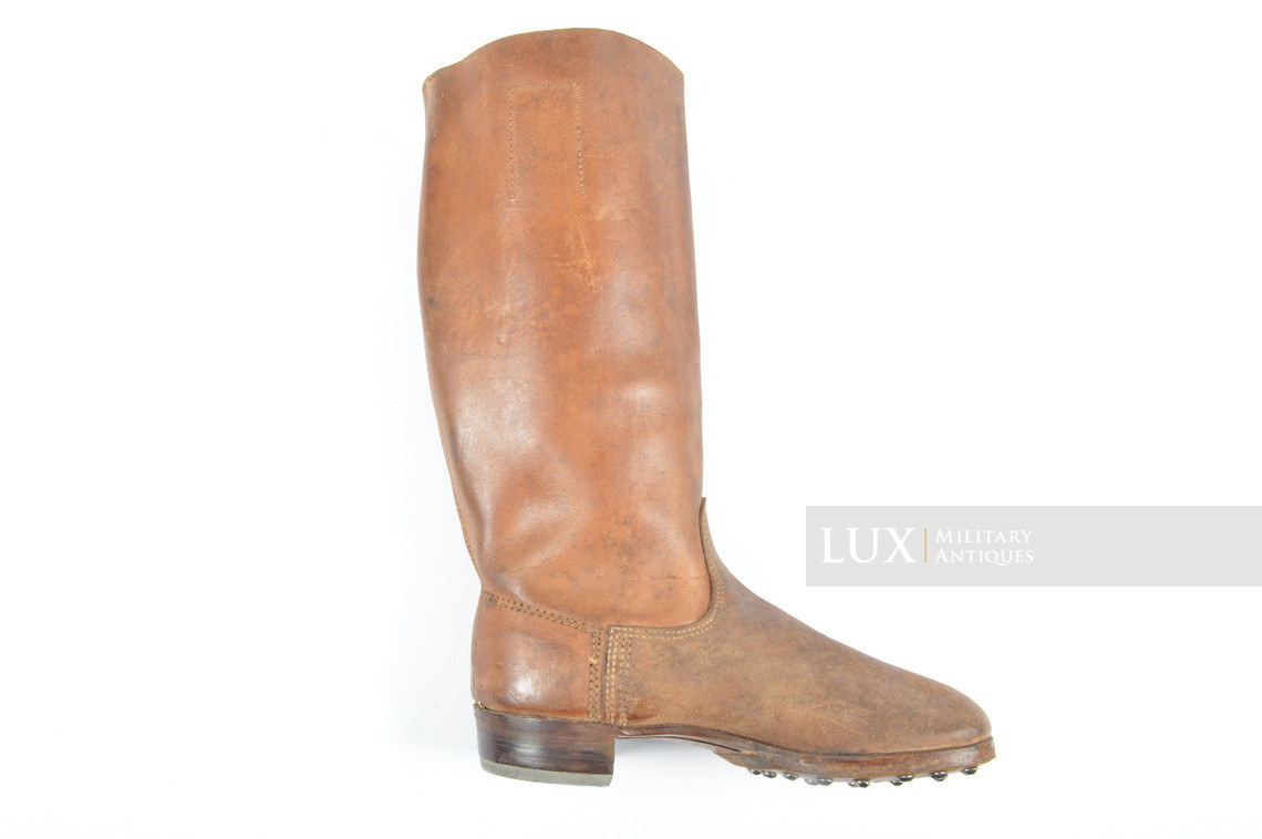 Unissued early-war German issue brown jackboots, « 1939 » - photo 14