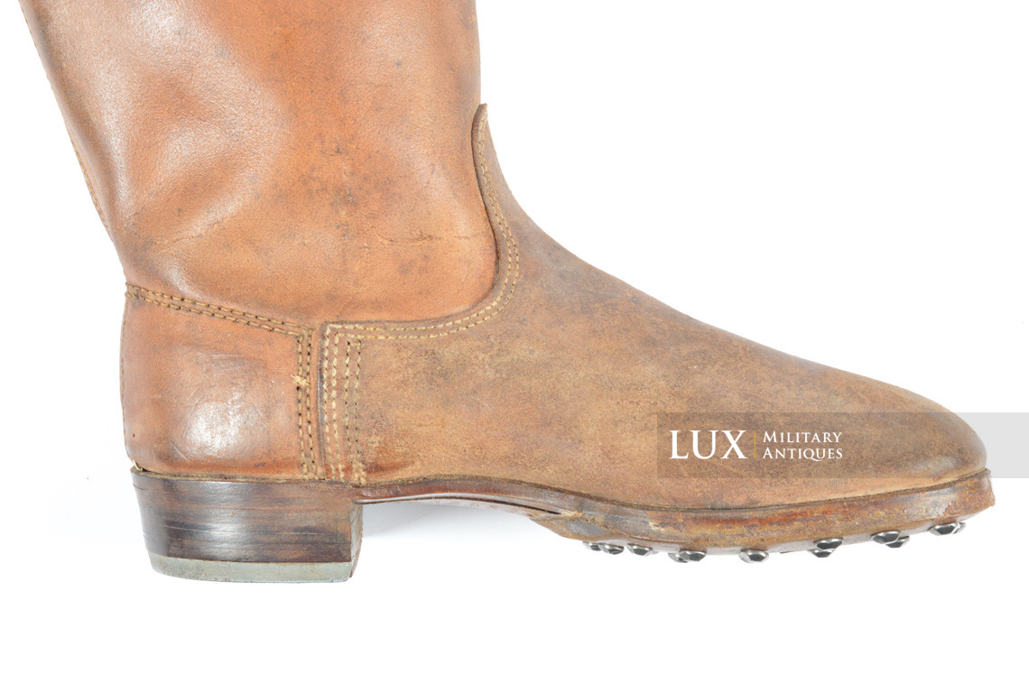 Unissued early-war German issue brown jackboots, « 1939 » - photo 16