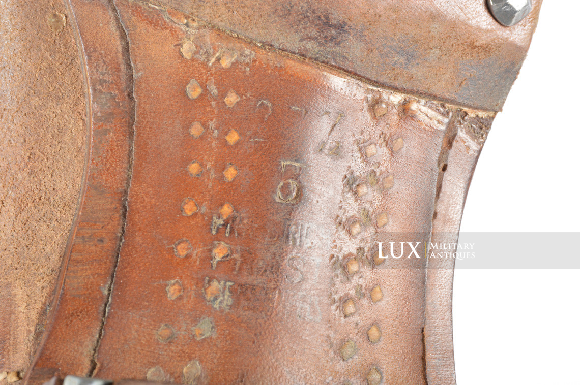 Unissued early-war German issue brown jackboots, « 1939 » - photo 28