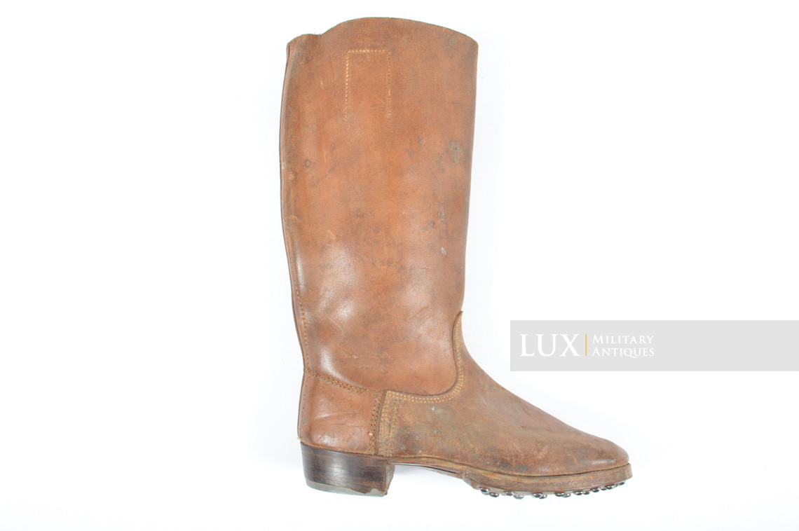 Unissued early-war German issue brown jackboots, « 1939 » - photo 32